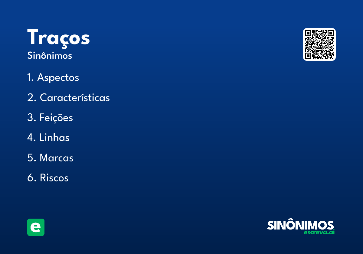 traços