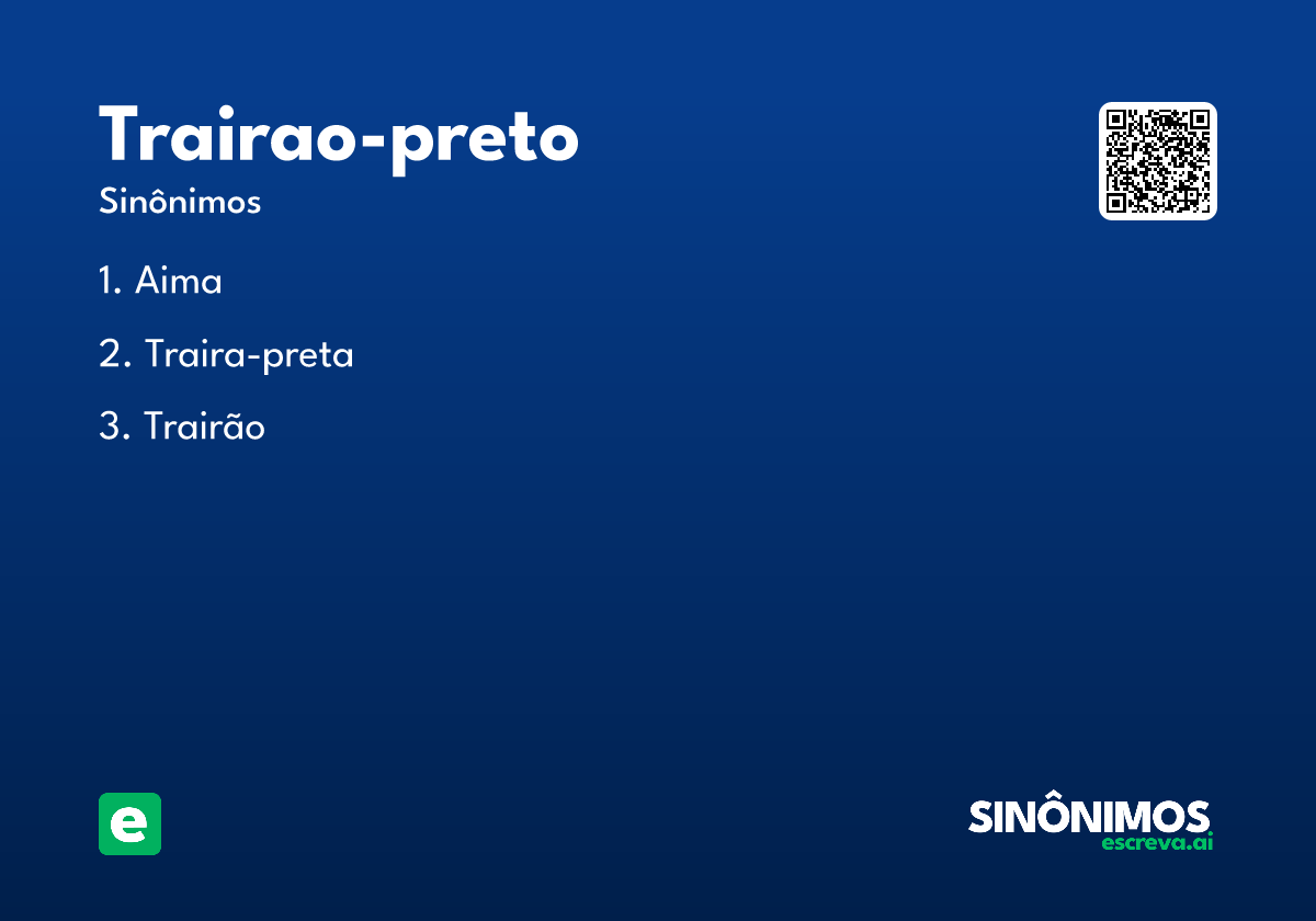 trairao-preto