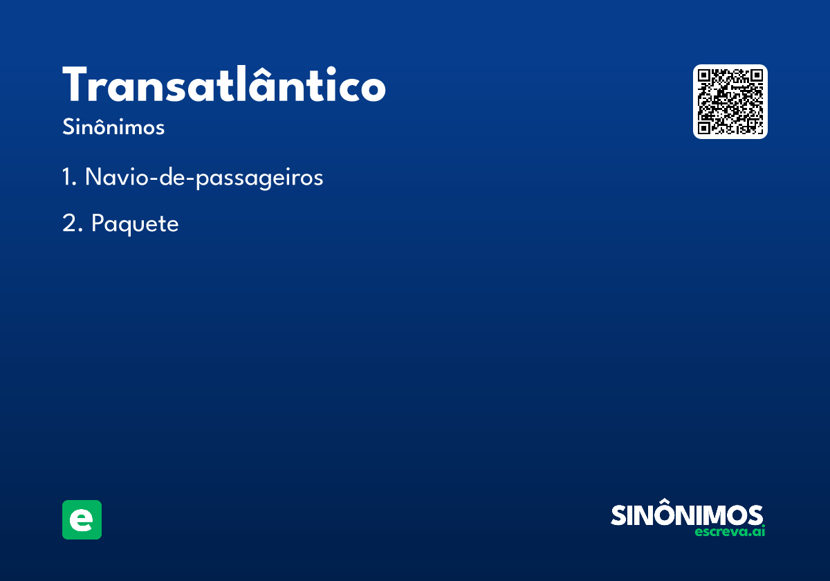 transatlântico