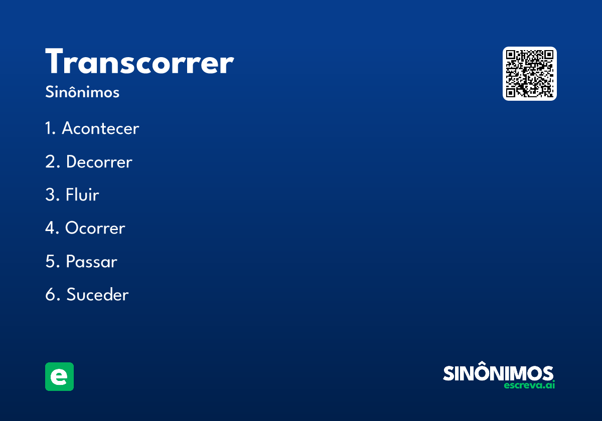 transcorrer