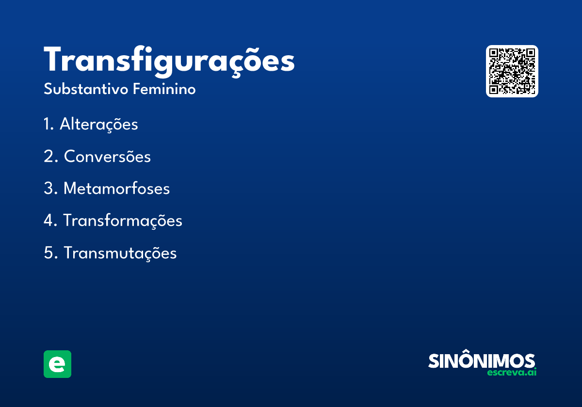 transfigurações