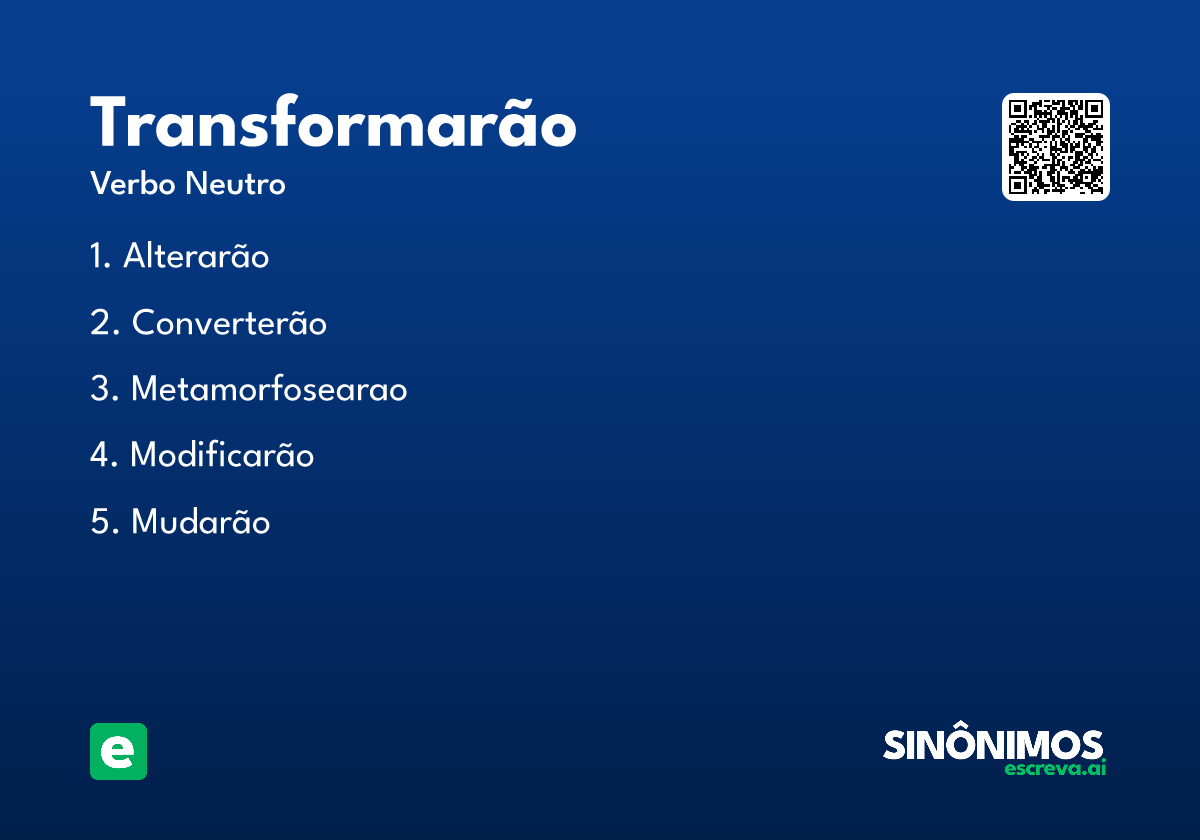 transformarão