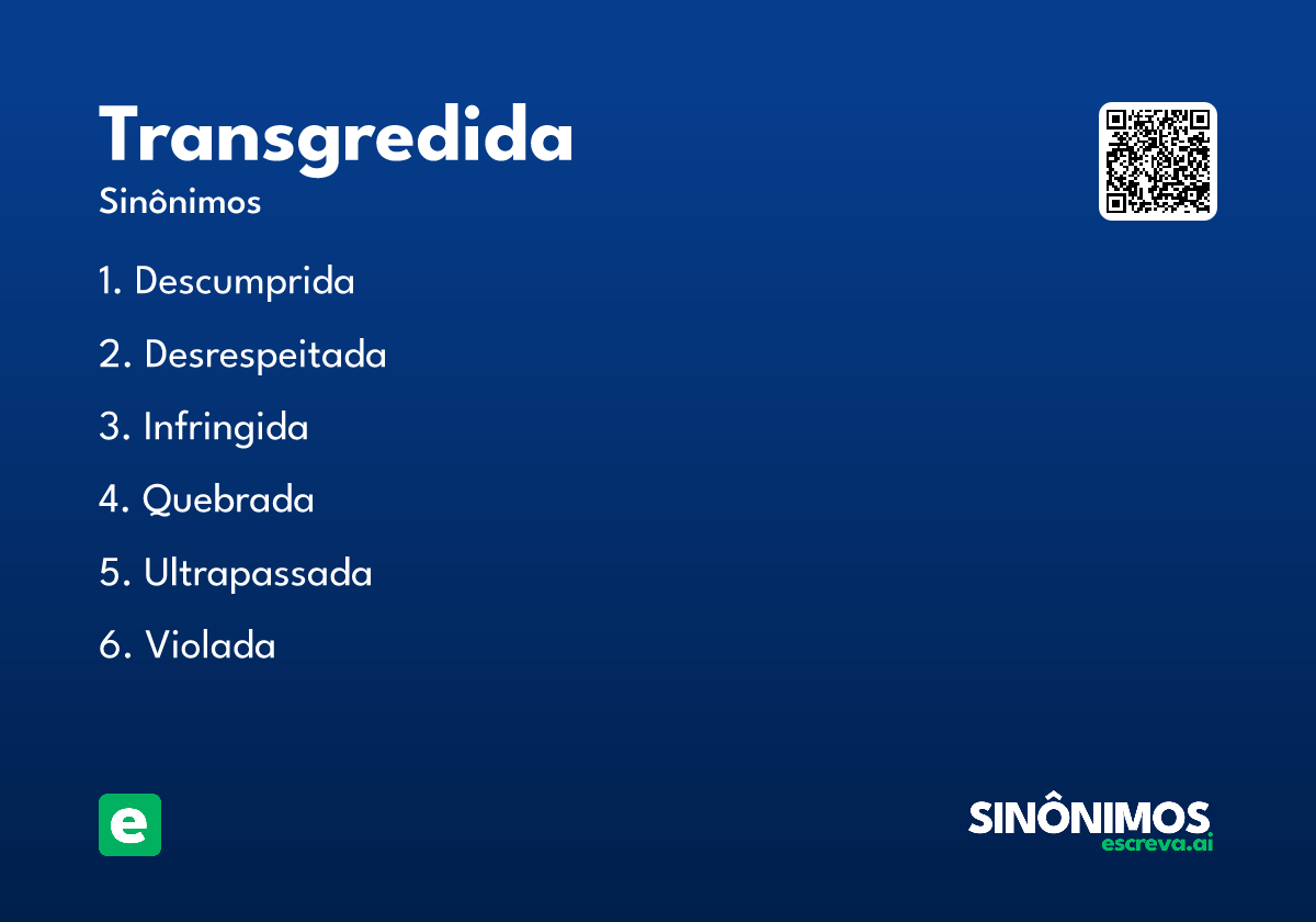 transgredida