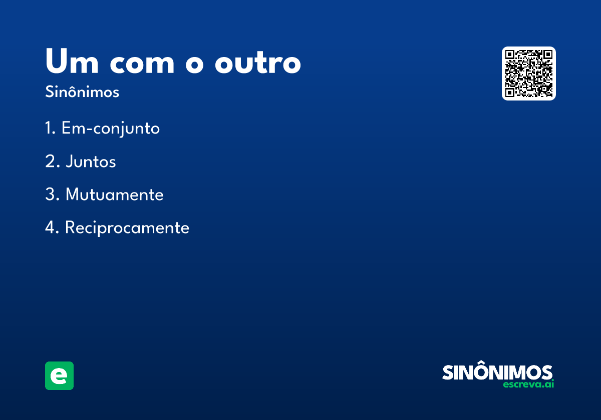 um com o outro
