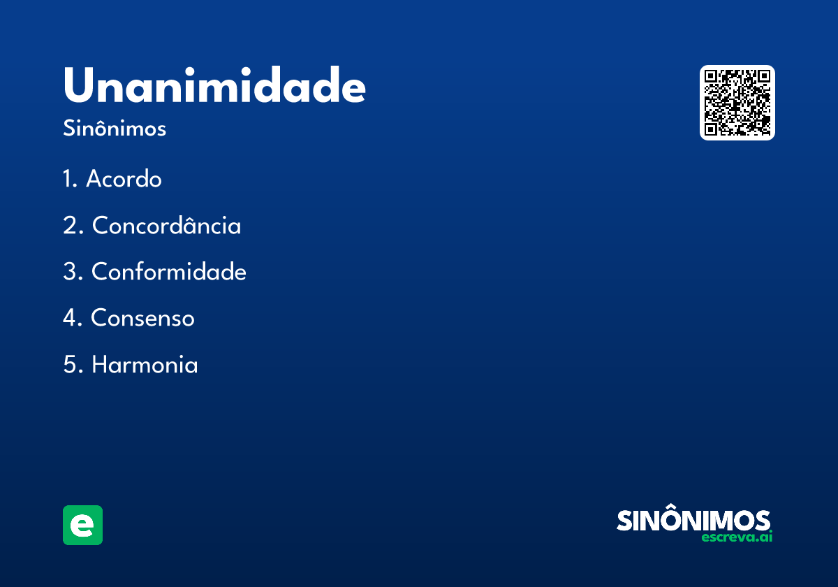 unanimidade