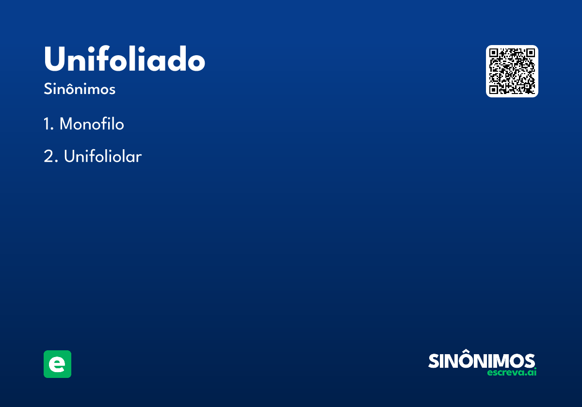 unifoliado