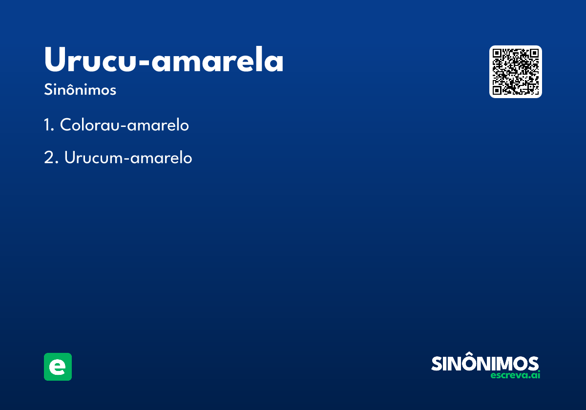 urucu-amarela