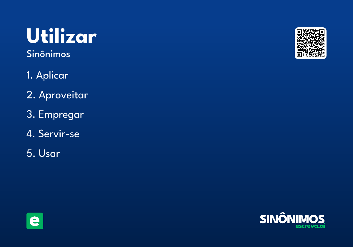 utilizar