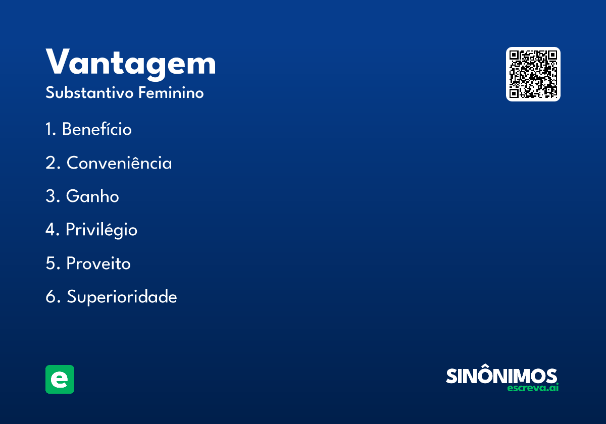 vantagem