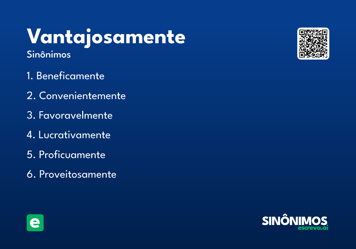 vantajosamente