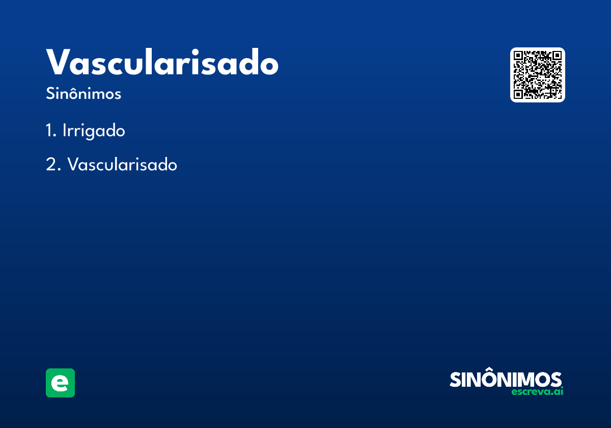 vascularisado