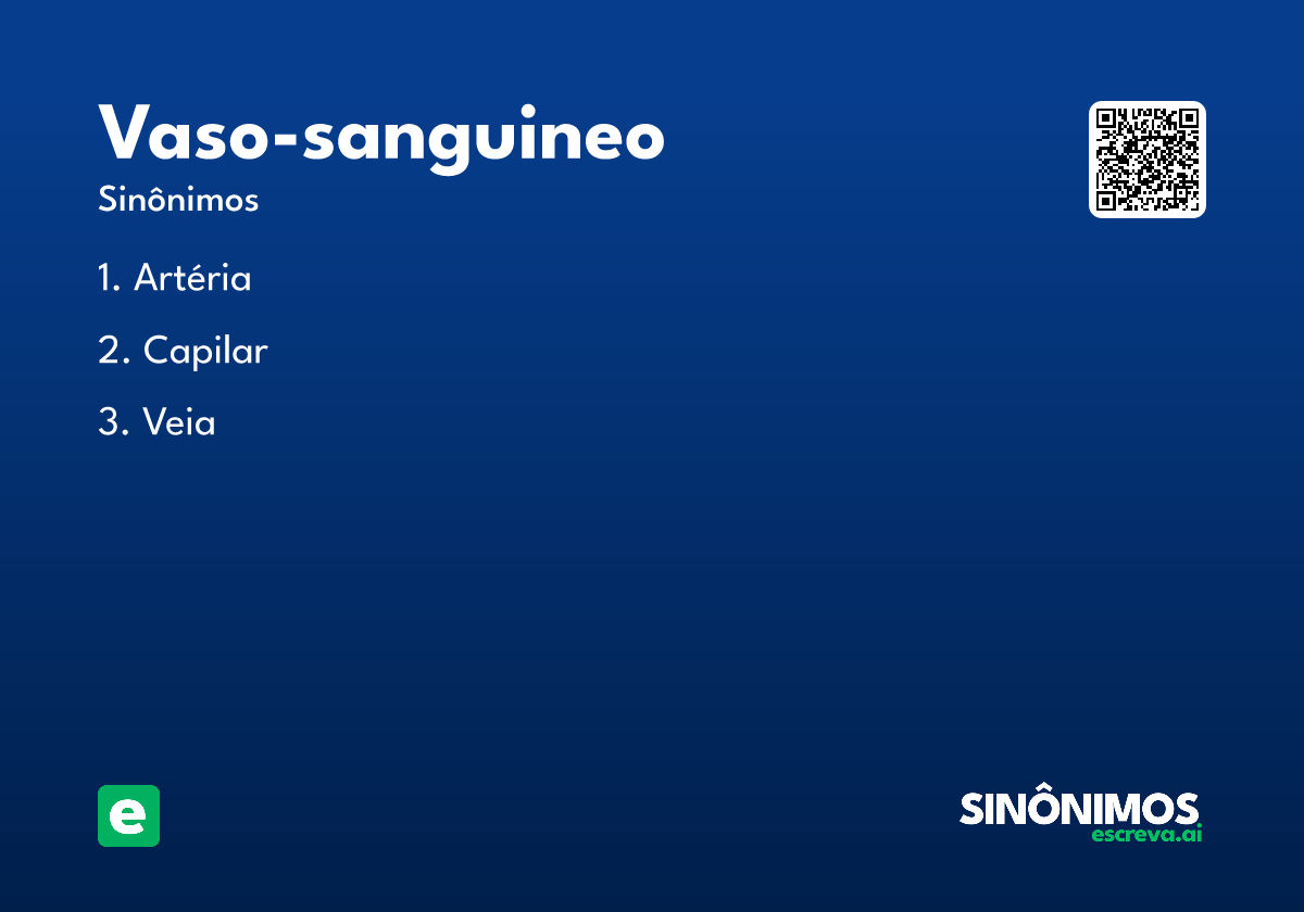 vaso-sanguineo