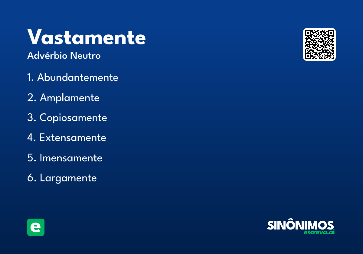 vastamente