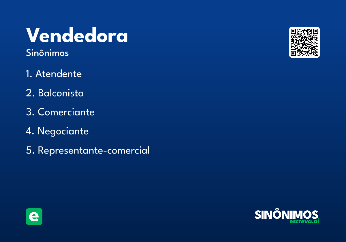 vendedora
