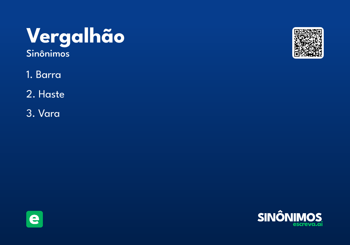 vergalhão