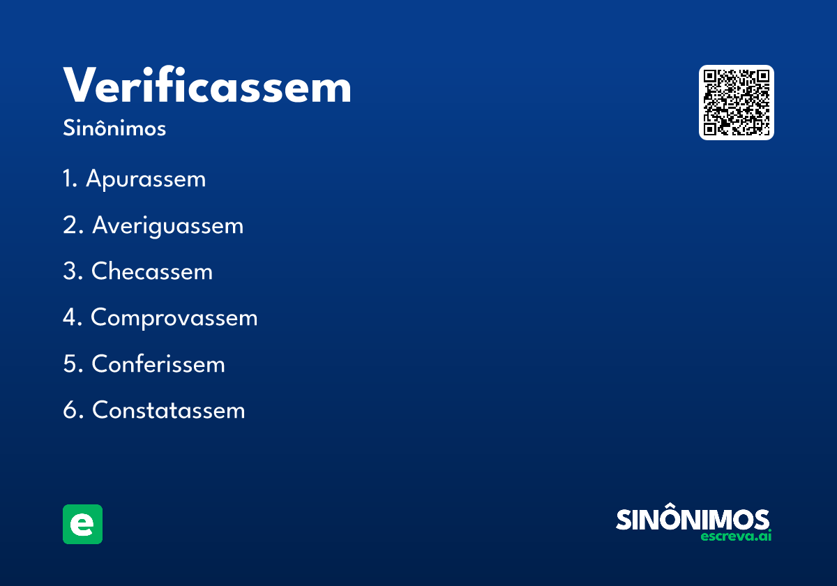 verificassem