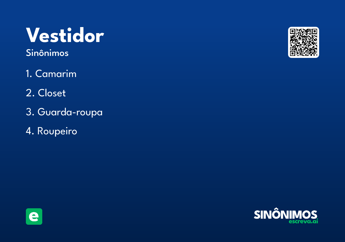 vestidor
