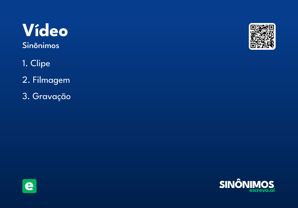 vídeo