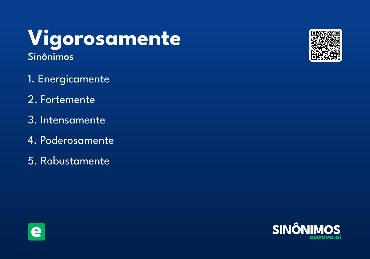 vigorosamente