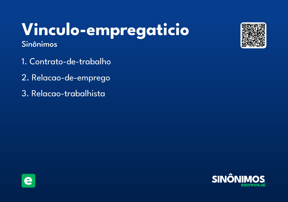 vinculo-empregaticio