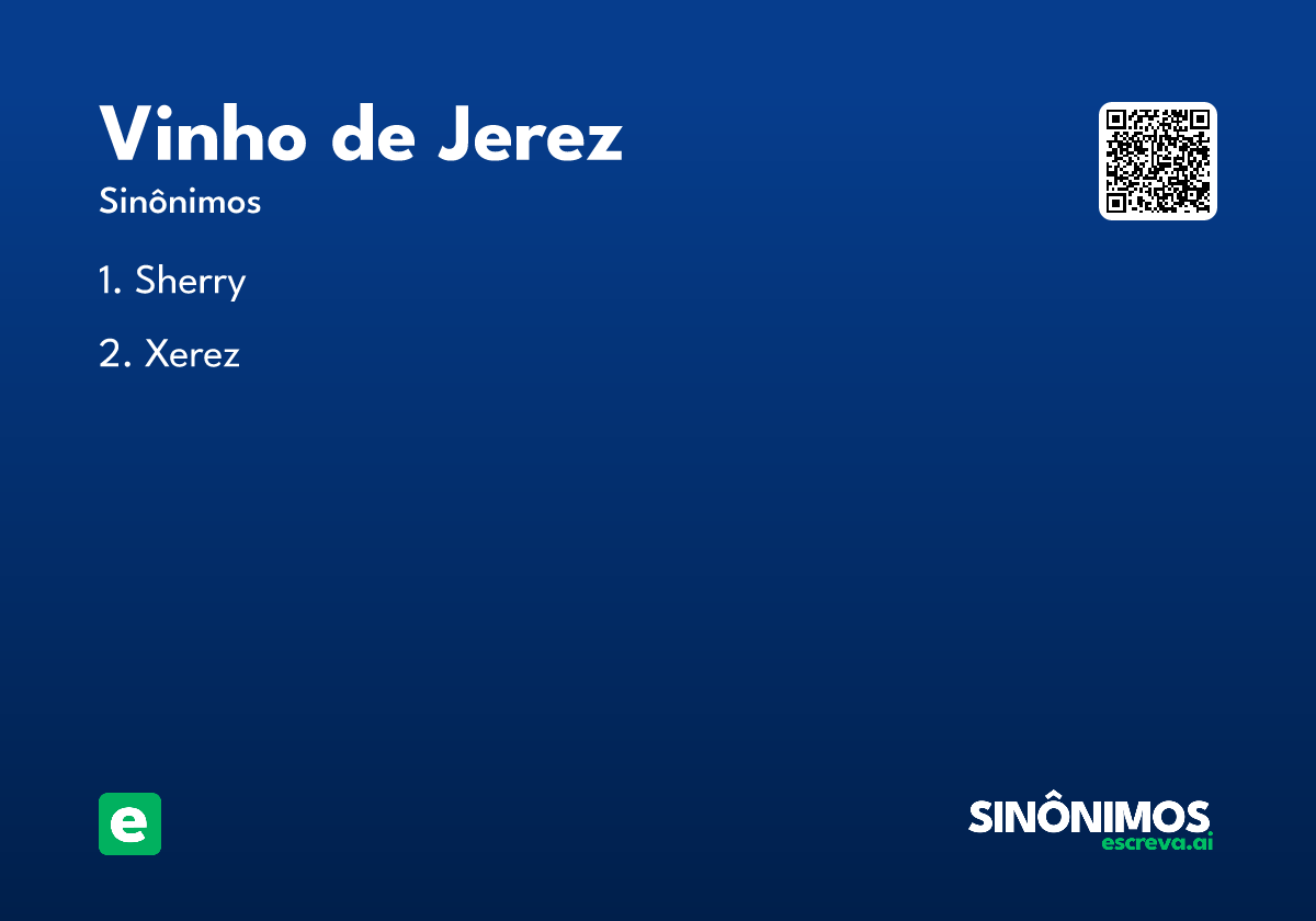 vinho de Jerez