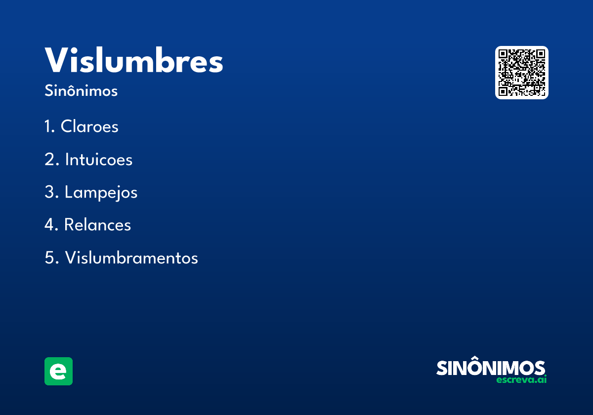 vislumbres