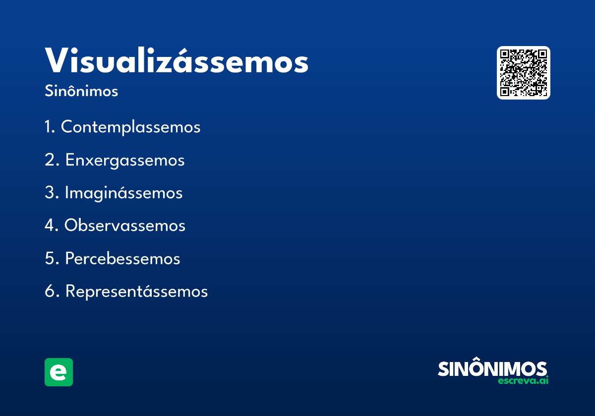 visualizássemos
