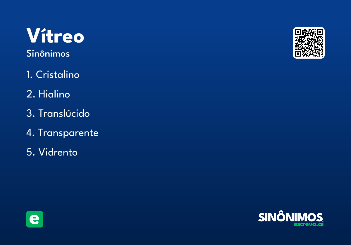 vítreo