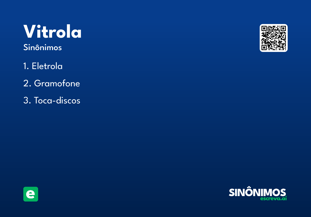 vitrola