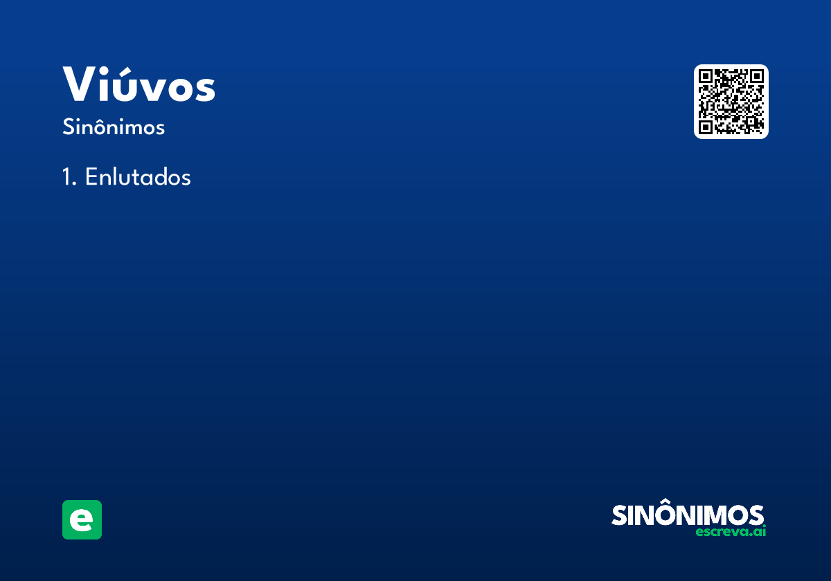 viúvos