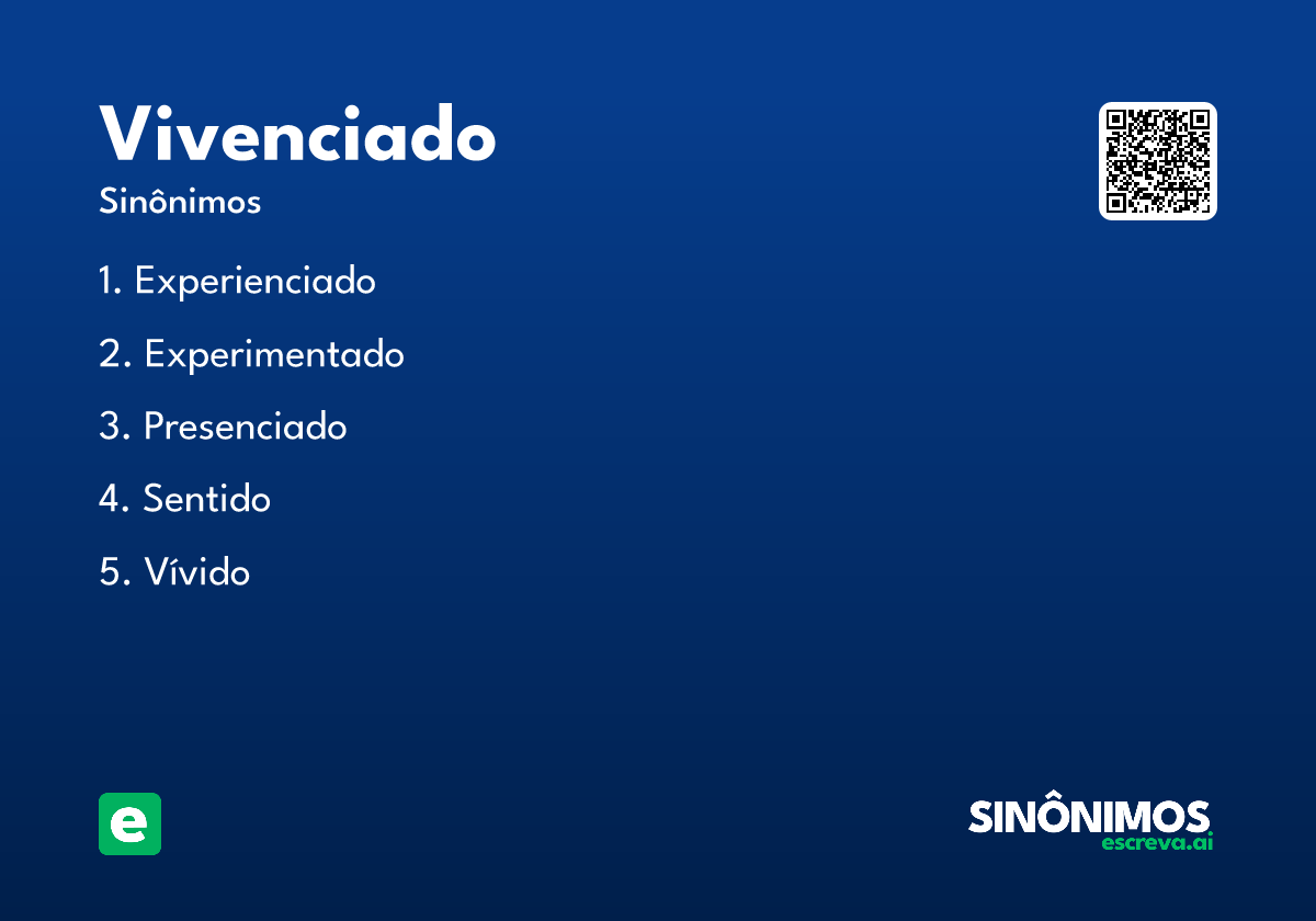 vivenciado