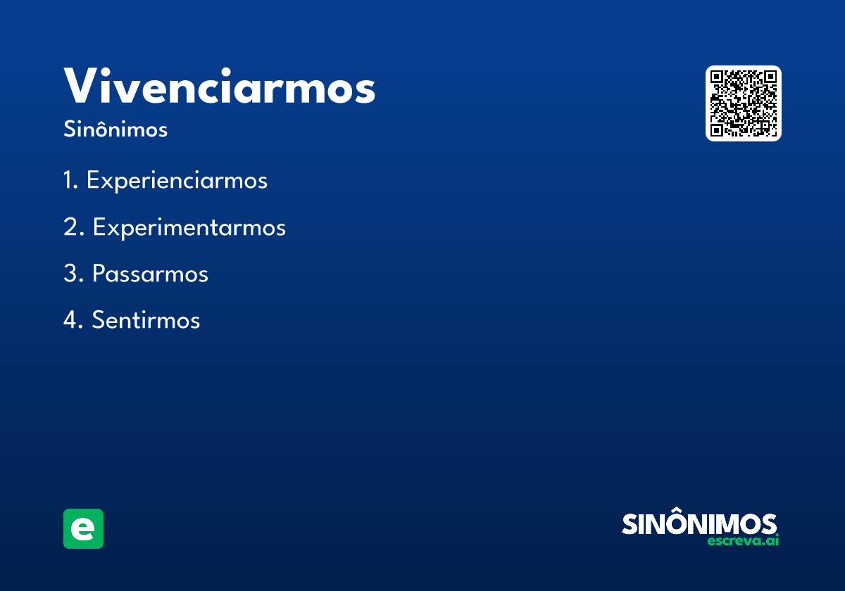 vivenciarmos