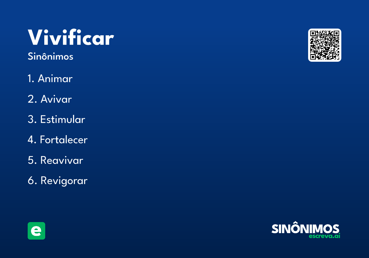 vivificar