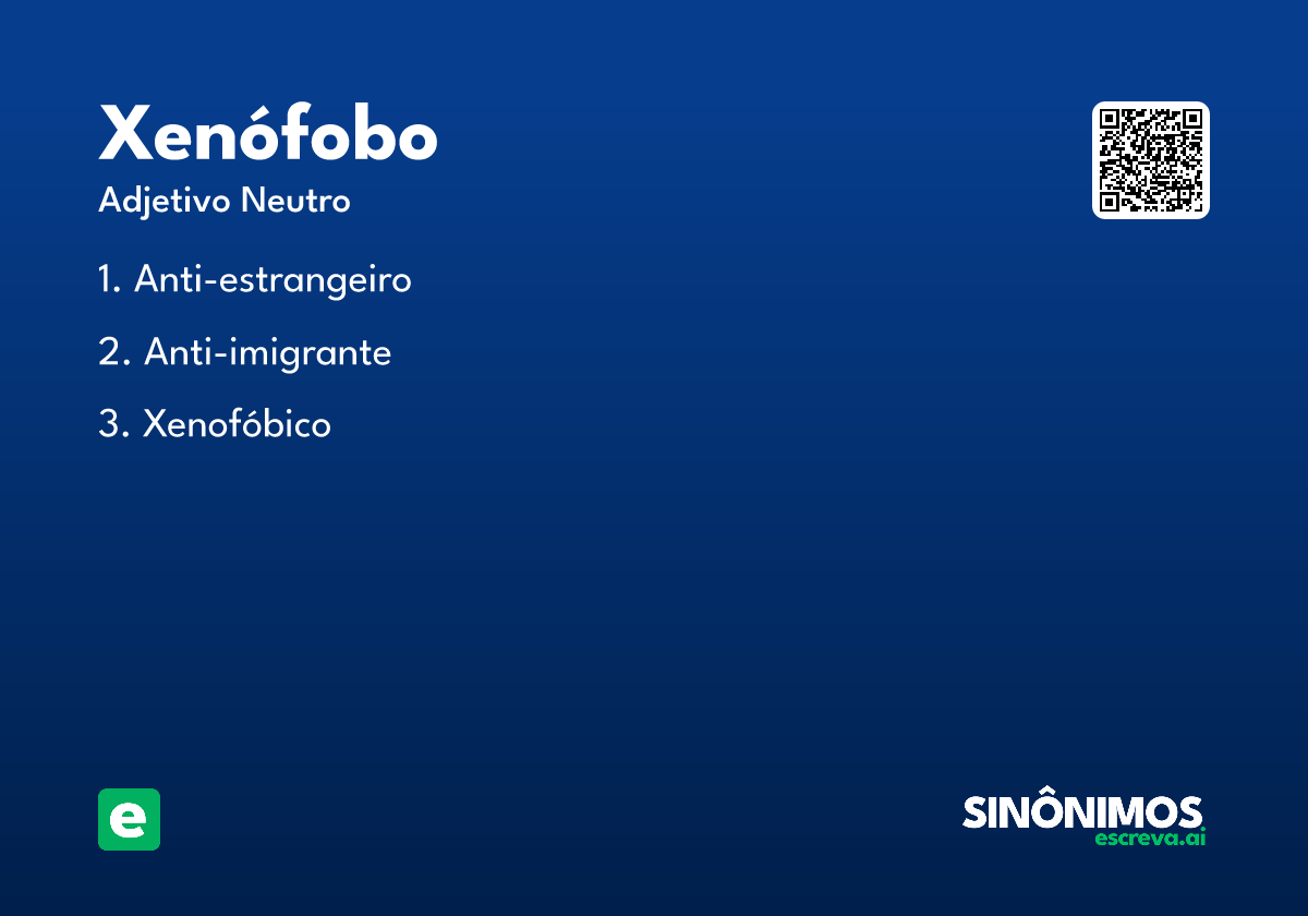 xenófobo