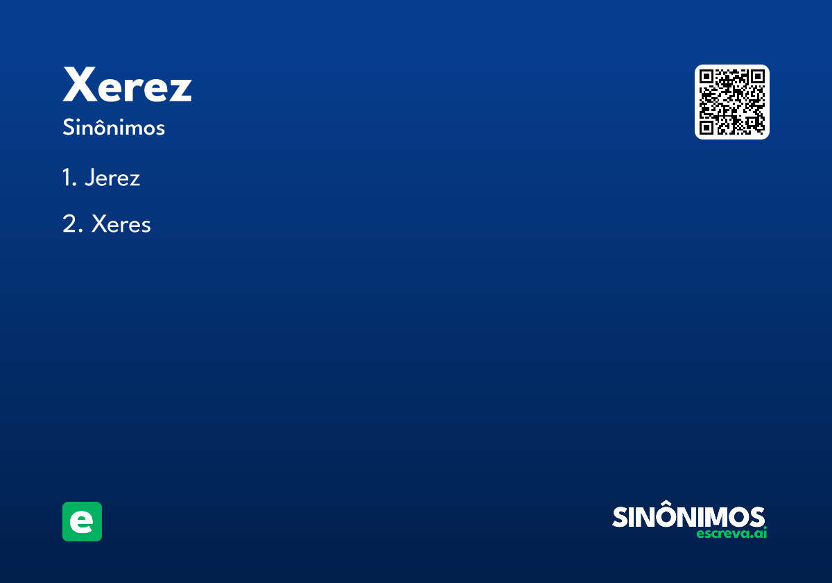 xerez