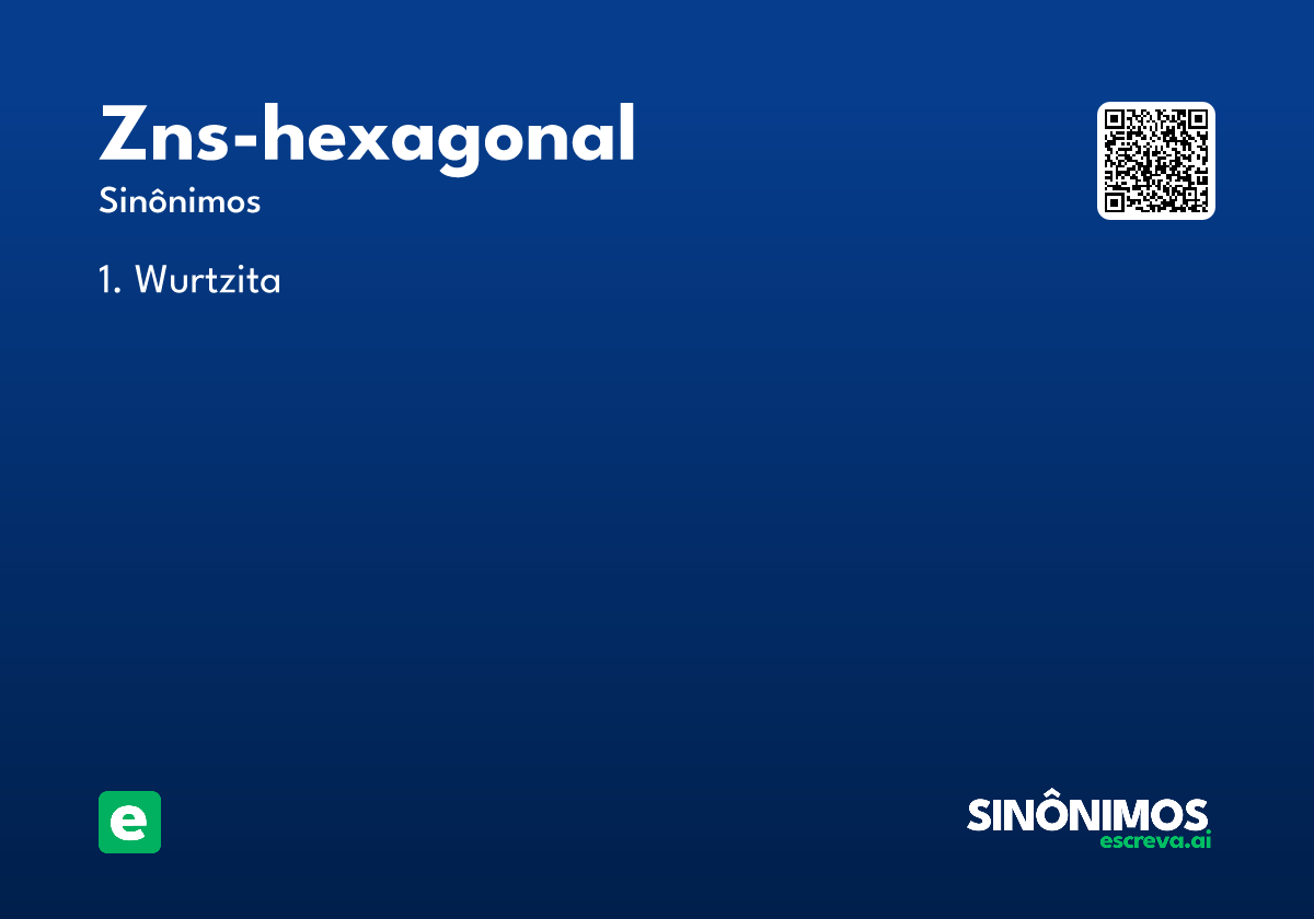 zns-hexagonal