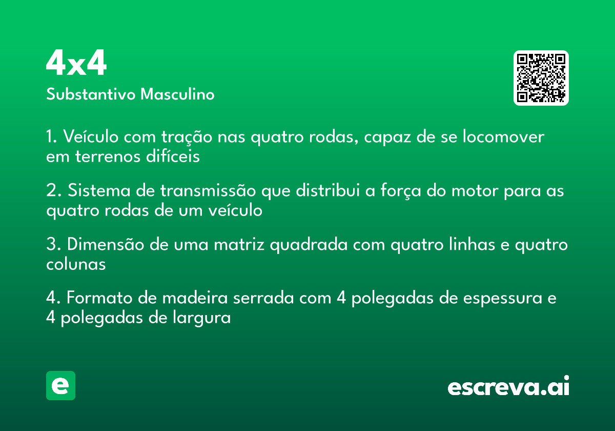 4×4