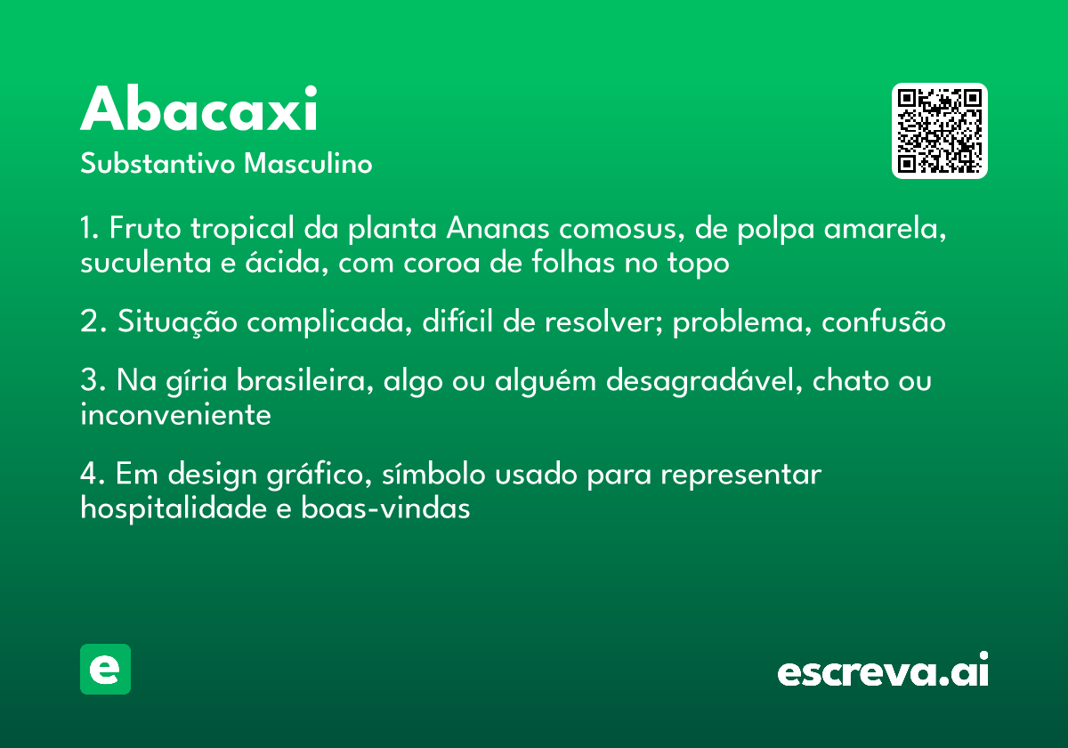 abacaxi