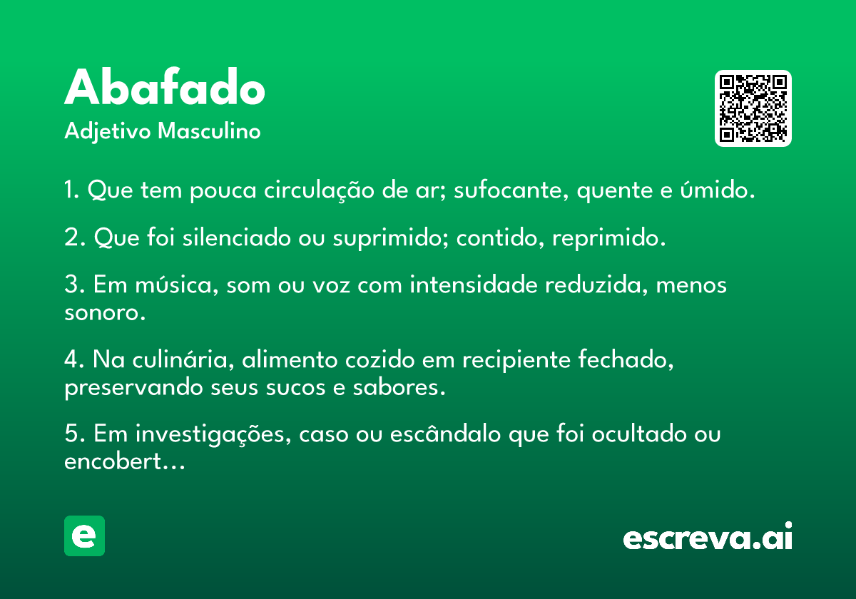 abafado