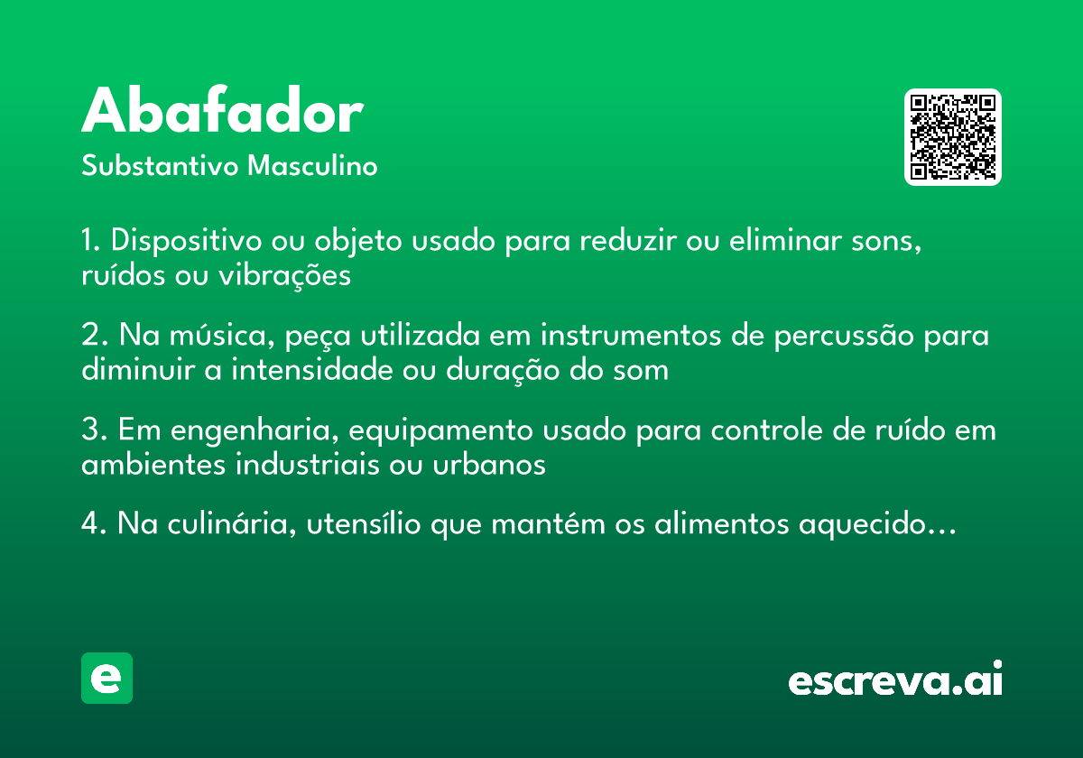 abafador