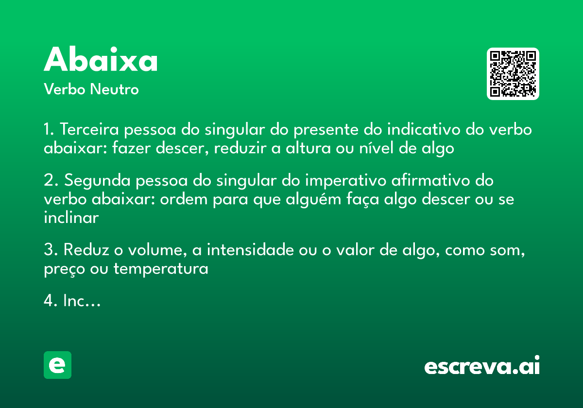 abaixa