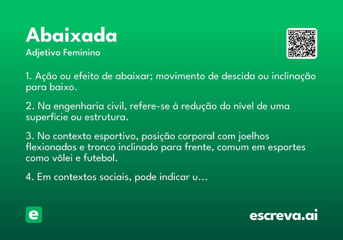 abaixada