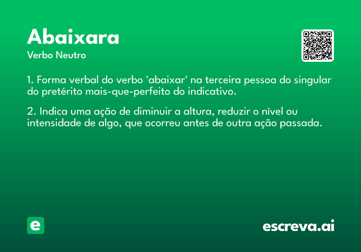 abaixara