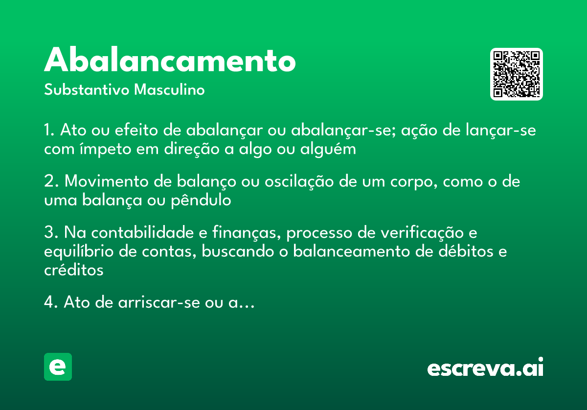 abalancamento
