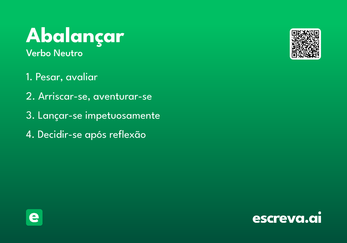 abalançar