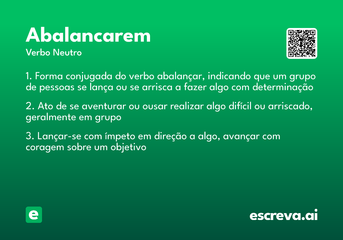 abalancarem