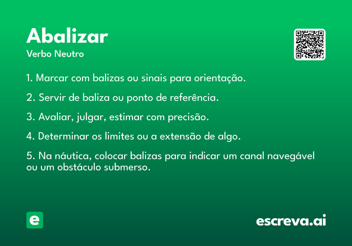 abalizar