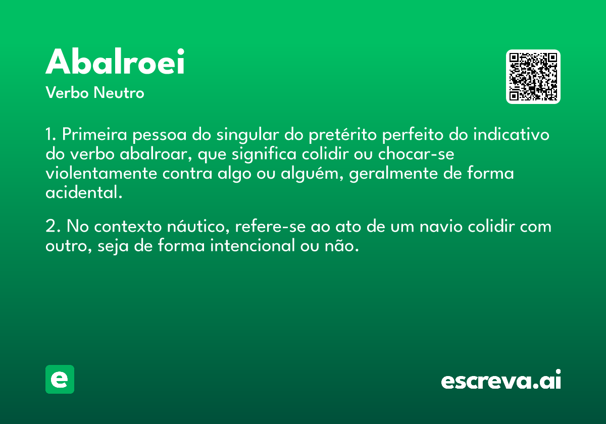 abalroei