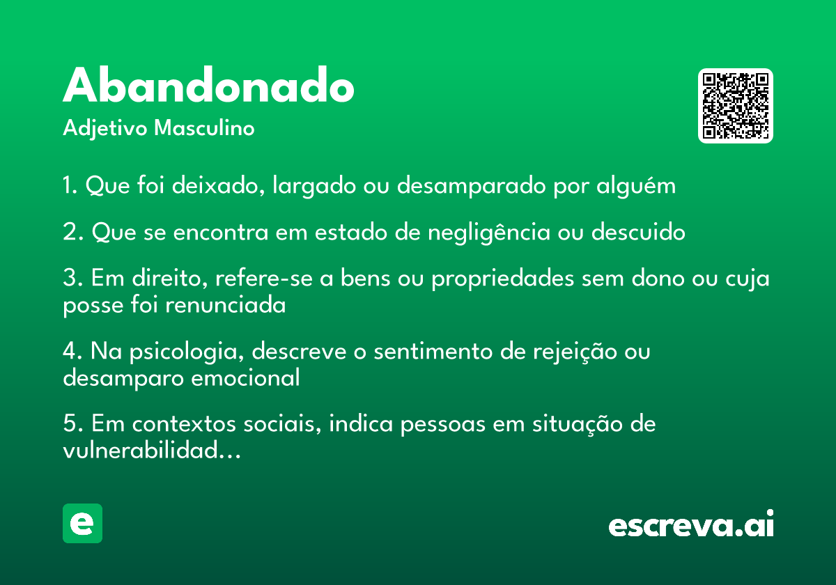 abandonado
