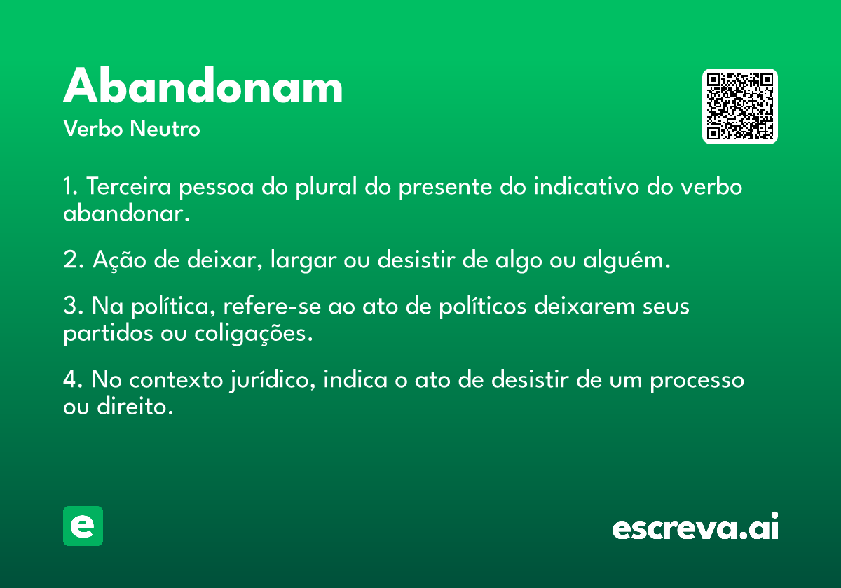 abandonam
